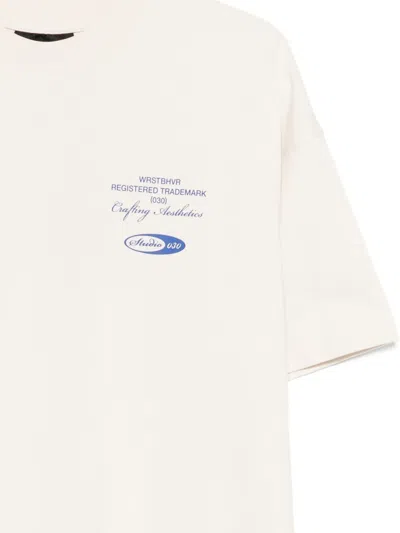 Wrstbhvr Studio V13 Graphic T-shirt In White