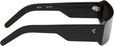 Rick Owens Rectangle Frame Sunglasses In Black