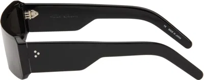 Rick Owens Rectangle Frame Sunglasses In Black