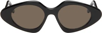 Loewe Triangle Slim 50mm Geometric Sunglasses In Black