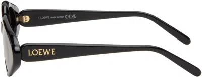 Loewe Triangle Slim 50mm Geometric Sunglasses In Black