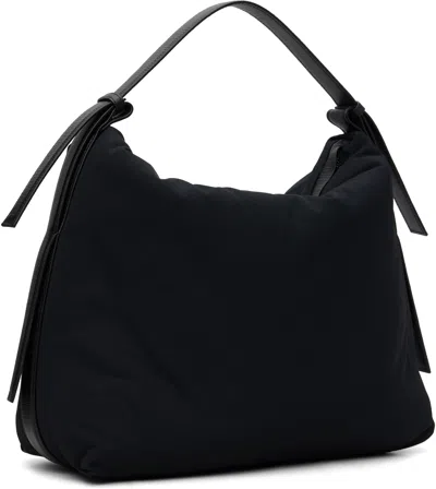 Studio Nicholson Black Transit Bag In Black