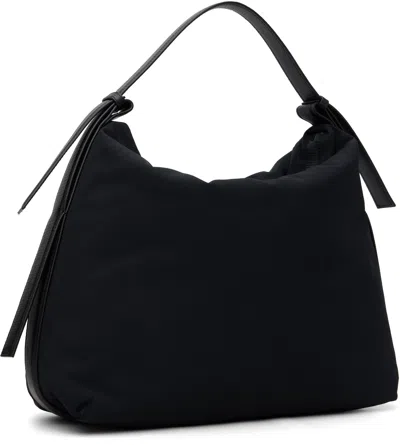 Studio Nicholson Black Transit Bag In Black