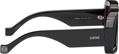 Loewe Oversized Square Monochromatic Sunglasses In Black
