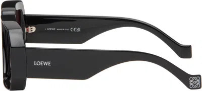 Loewe Oversized Square Monochromatic Sunglasses In Black