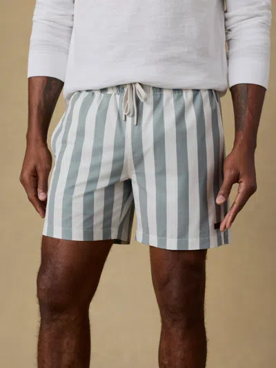 Faherty All Day 6 Swimtrunks In White