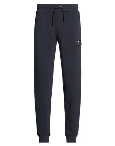 Ea7 Man Pants Black Size L Polyester, Cotton In Black