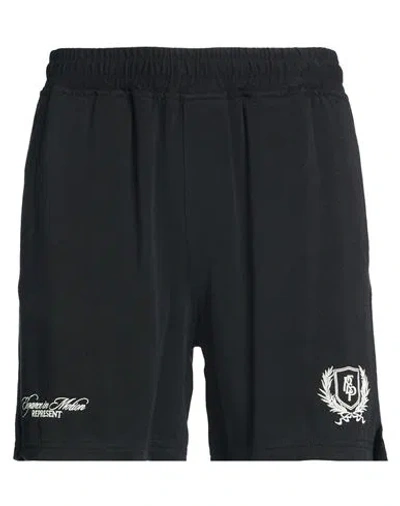Represent Crest Shorts In Black
