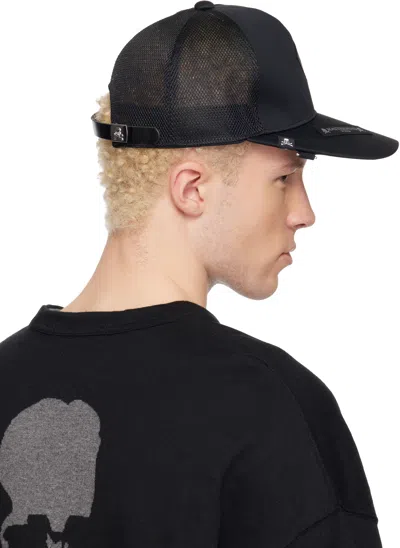 Mastermind Japan Black Mw Tagged Cap In Pattern