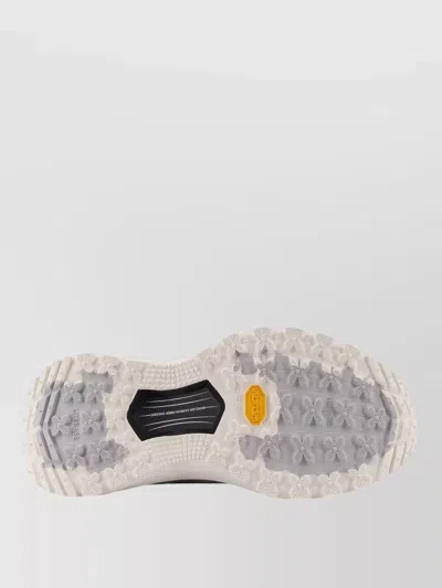 Moncler Trail Lite Three Sneaker Pull Tab Collar In Neutral