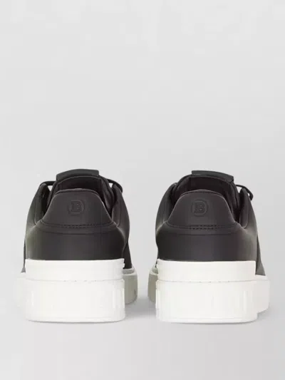 Balmain B-court Low-top Sneaker In Black