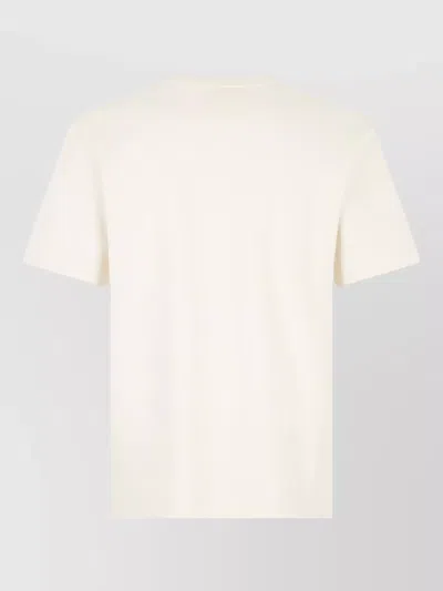 Hugo Boss Cotton Jersey T Shirt Regular Fit In Neutral