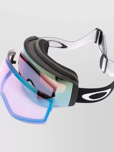 Oakley Performance Sunglasses Interchangeable Lenses Adjustable Strap In Blue