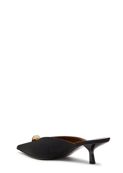 Giuseppe Zanotti Carole Leather Mules Pointed Toe Embellishment In Multi