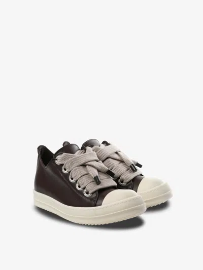 Rick Owens Women Blackwhite Lace Up Sneakers, 3.5 Luxury Sneakers For Women Darveys In Black