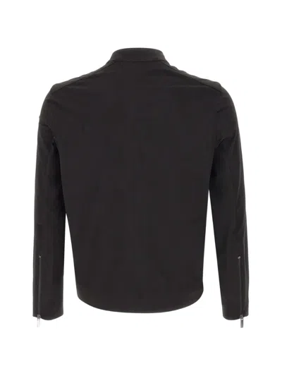Rrd Zip Biker Jacket In Black