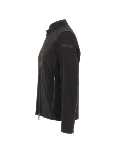 Rrd Zip Biker Jacket In Black