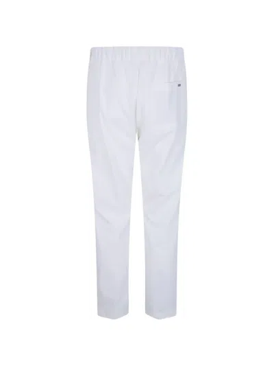 Herno Drawstring-fastening Trousers In White