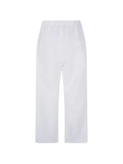 Sofie D'hoore Elasticated Trousers In White