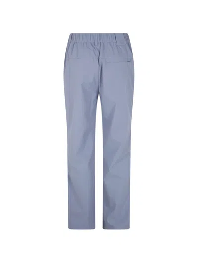 Rains Flat-front Trousers In Blue
