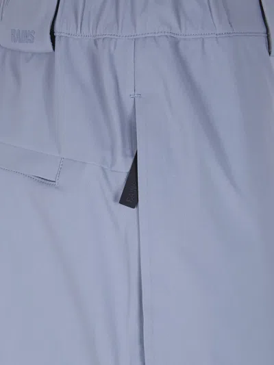 Rains Flat-front Trousers In Blue