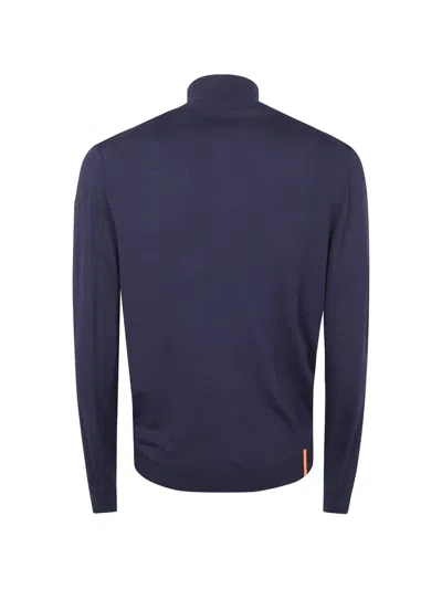 Rrd Zip-collar Jacket In Blue