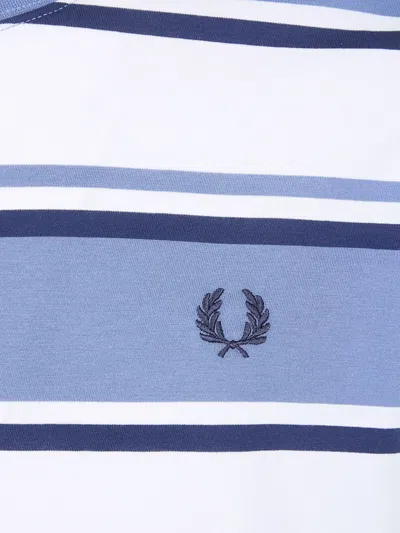 Fred Perry Striped-pattern T-shirt In Multi