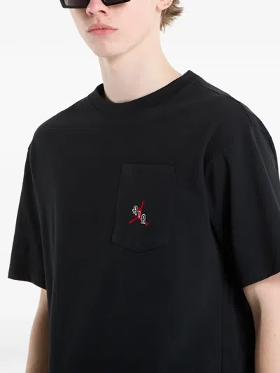 Jordan Chest-pocket T-shirt In Black
