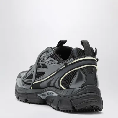 Off-white Be Right Back Panel Sneakers Pull Tab In Black