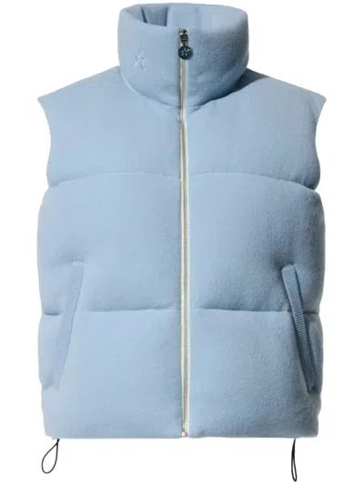 Perfect Moment Rich Blue Padded Down Trekking Vest