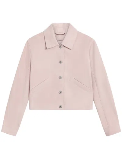 Pence Buttoned Jacket In Pink