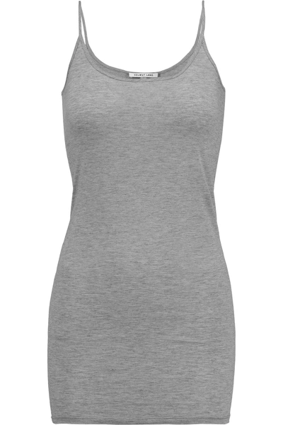 Helmut Lang Cotton And Cashmere-blend Tank