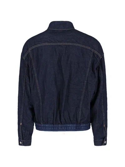 Dsquared2 Denim Cargo Jacket In Blue