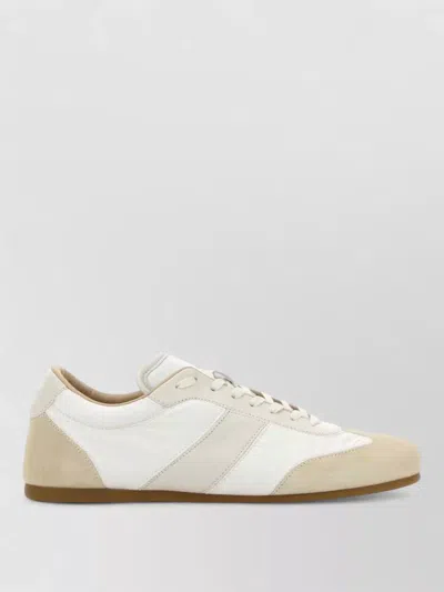Lemaire Soft Runner Sneakers Low Profile Design In Neutral