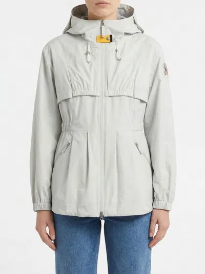 Parajumpers Waterproof Three-layer Laminated Polyamide Jacket In White