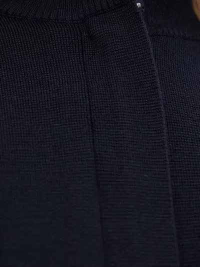 Max Mara Wool Cardigan In Black