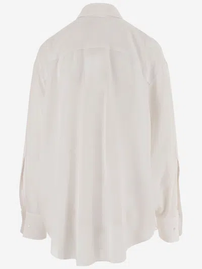 Sa Su Phi Silk Shirt In White