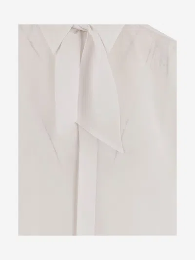 Sa Su Phi Silk Shirt In White