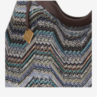 Missoni Chevron Pattern Bag In Multi