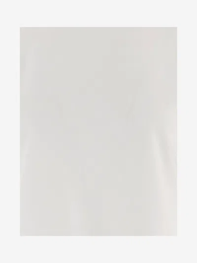 Jacquemus Beige Solid Crew Neck T-shirt In Multi