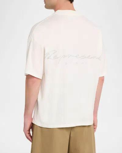 Represent Western Doberman Print T-shirt In Pink