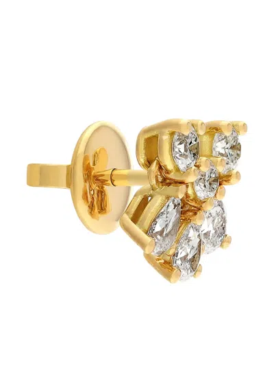 Delfina Delettrez Dancing Diamonds Earring In Gold