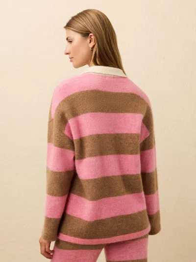 Faherty Après Alpaca Polo In Multi