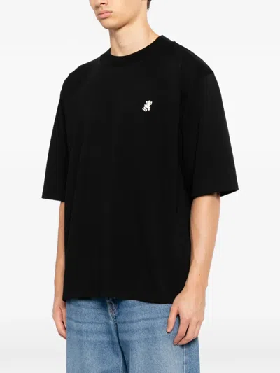Agnès B. Coulos Lizard T-shirt In Black