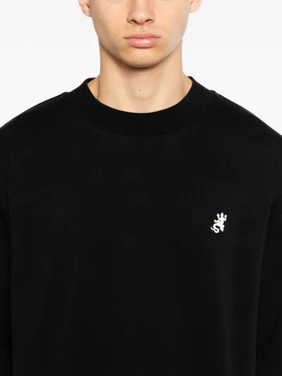 Agnès B. Coulos Lizard T-shirt In Black