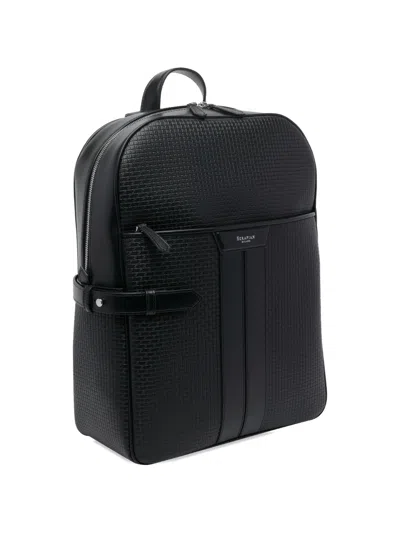 Serapian Stephan Zip Backpack In Black