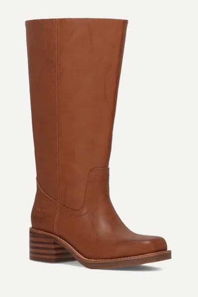 Frye And Co Miranda 14 Wide Calf In Brown