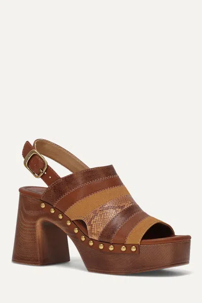 Frye And Co Wylie Patchwork In Brown