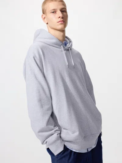 Uniqlo Sweat Oversized Hoodie 'grey' In Gray