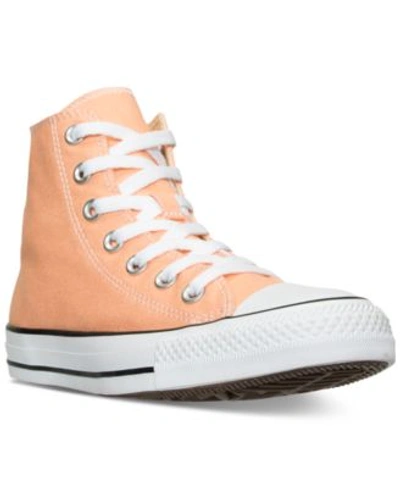 Converse Women's Chuck Taylor Hi Casual Sneakers From Finish Line In Sunset Glow